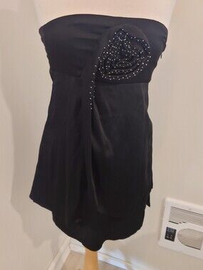 Vintage Luluvia Anthropologie Strapless Dress